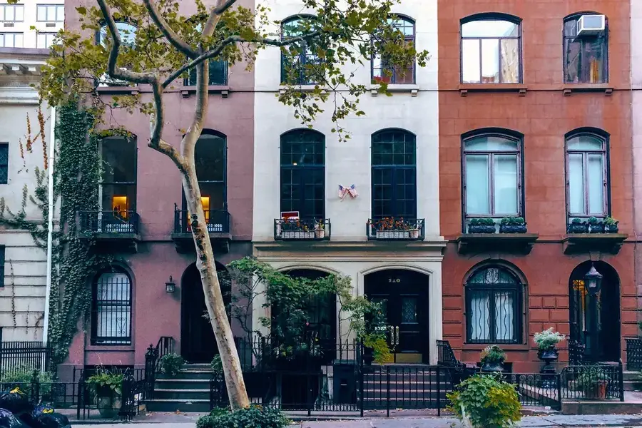 Greenwich Village townhouses